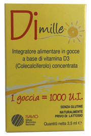 Dimille Integratore Vitamina D3 Gocce 3,5 ml