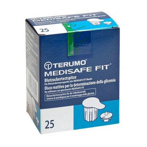 Disco per la determinazione della glicemia medisafe fit 25 pezzi
