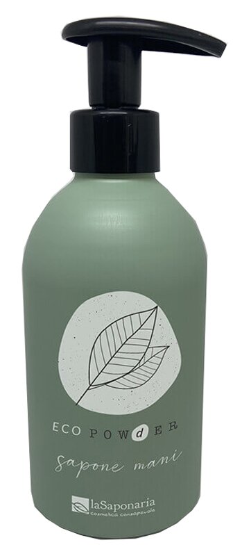 Dispenser in alluminio per refill eco sapone mani