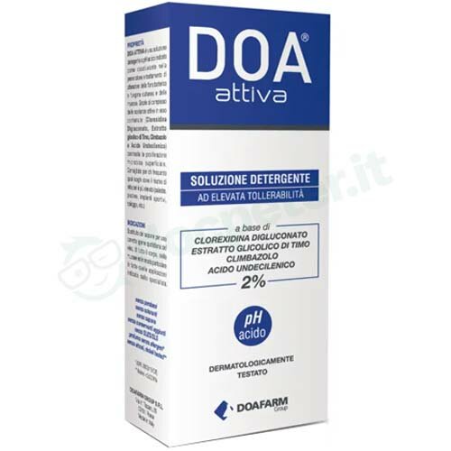 Doa attiva soluzione detergente delicata  200 ml