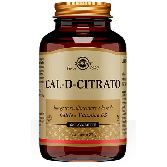 Dolgar Cal-D Citrato 60 tavolette