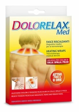Dolorelax fascia riscald 2 pezzi