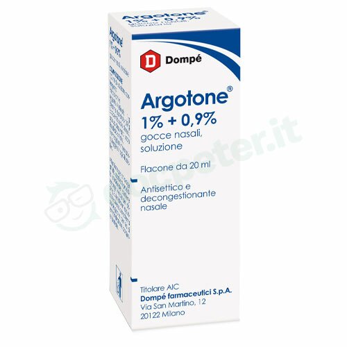 Dompé Argotone Gocce Nasali Benessere Respiratorio 20 ml