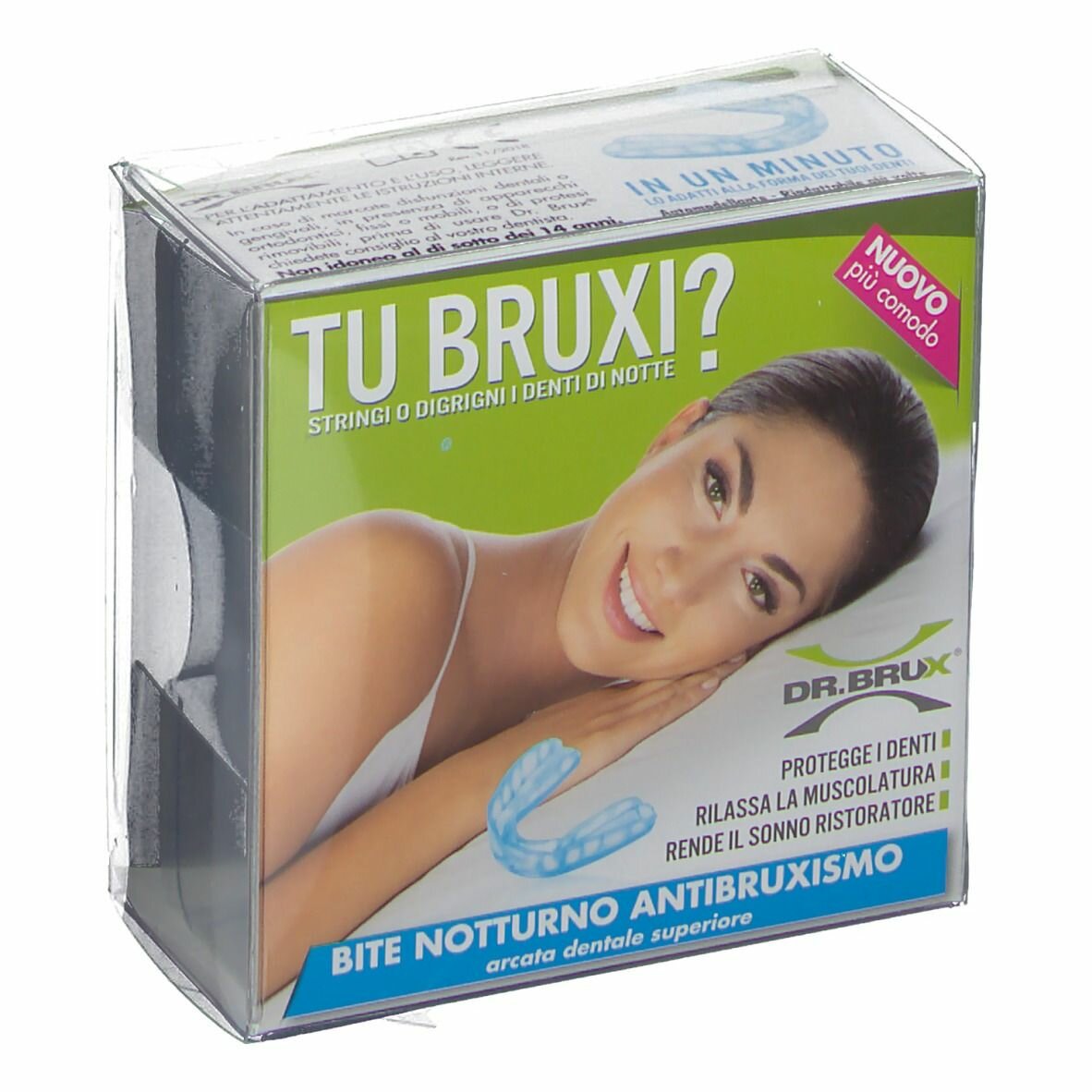 Dr brux bite notte sup azzurro