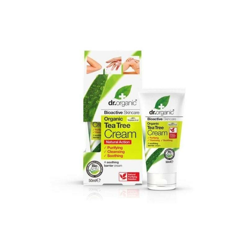 Dr organic tea tree crema viso 50ml