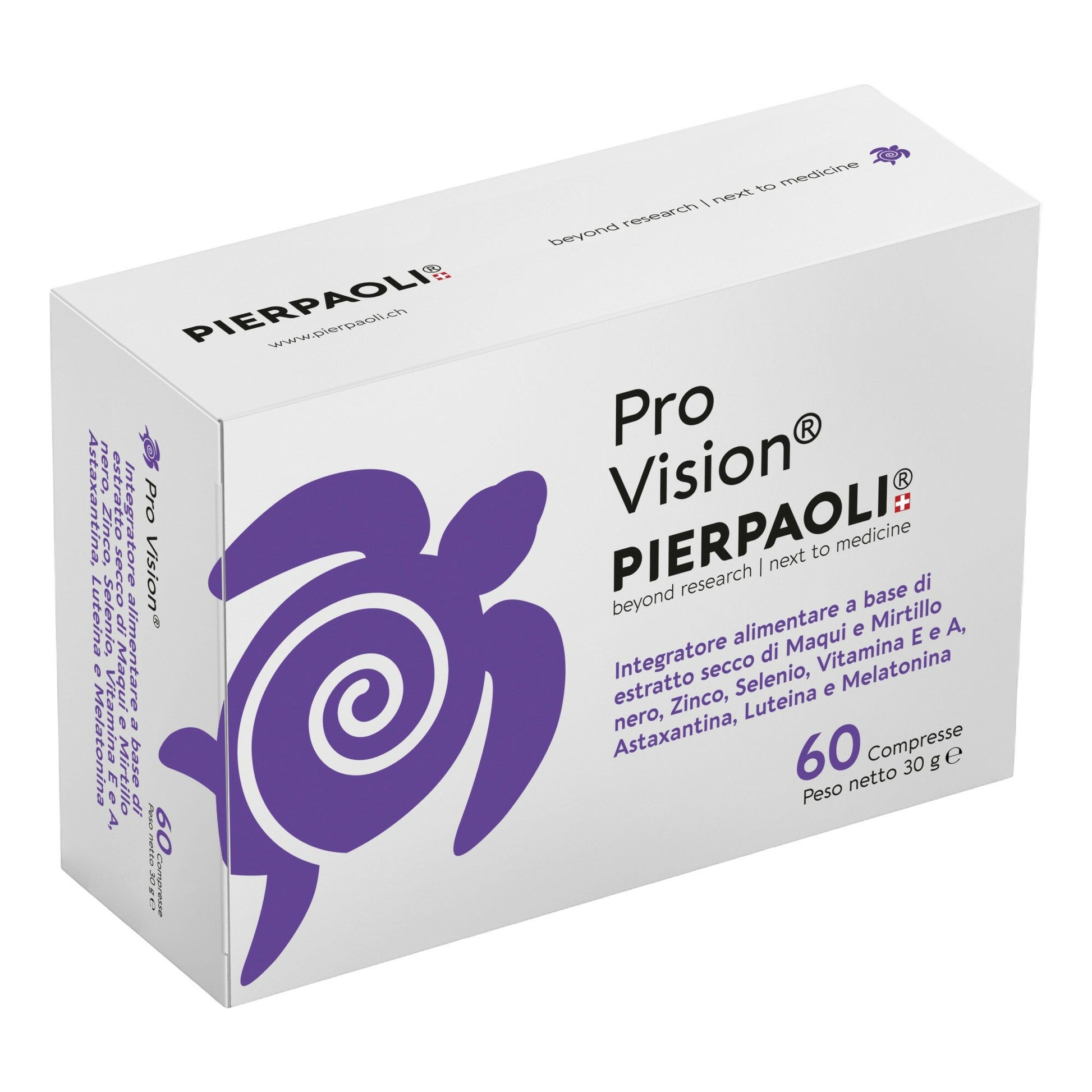 Dr. Pierpaoli Pro Vision Integratore Per la Vista 60 Compresse