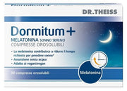 Dr theiss dormitum + melatonina sonno sereno 30 compresse orosolubili
