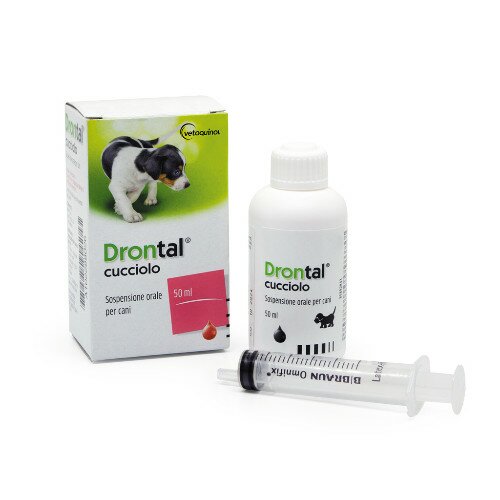 Drontal Cucciolo Sospensione Orale 1 Flacone 50 ml