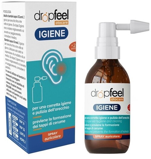Dropfeel otocare igiene spray auricolare 50 ml