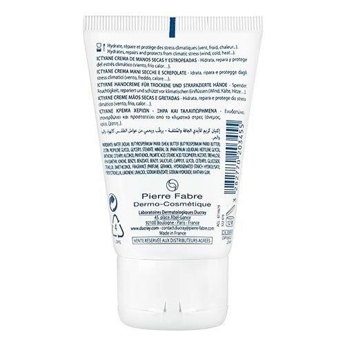Ducray Ictyane Crema Idratante Mani Secche 50 ml
