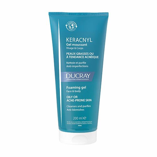 Ducray Keracnyl Gel Detergente Pelle Grassa e Acneica 200 ml