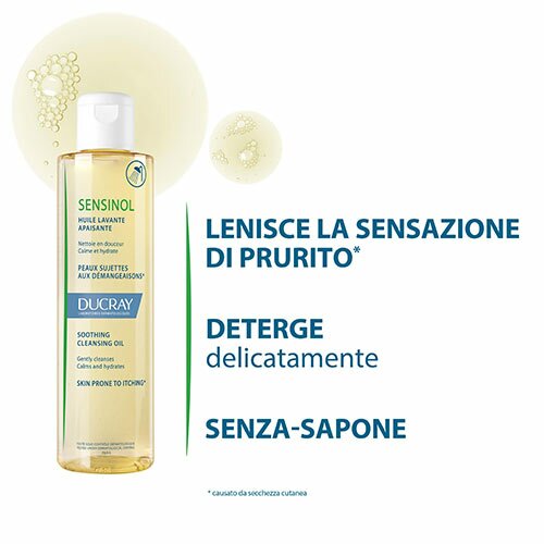 Ducray Sensinol Olio Detergente Lenitivo 200 ml