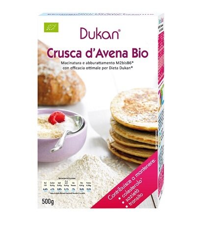 Dukan crusca d'avena biologica 500 g