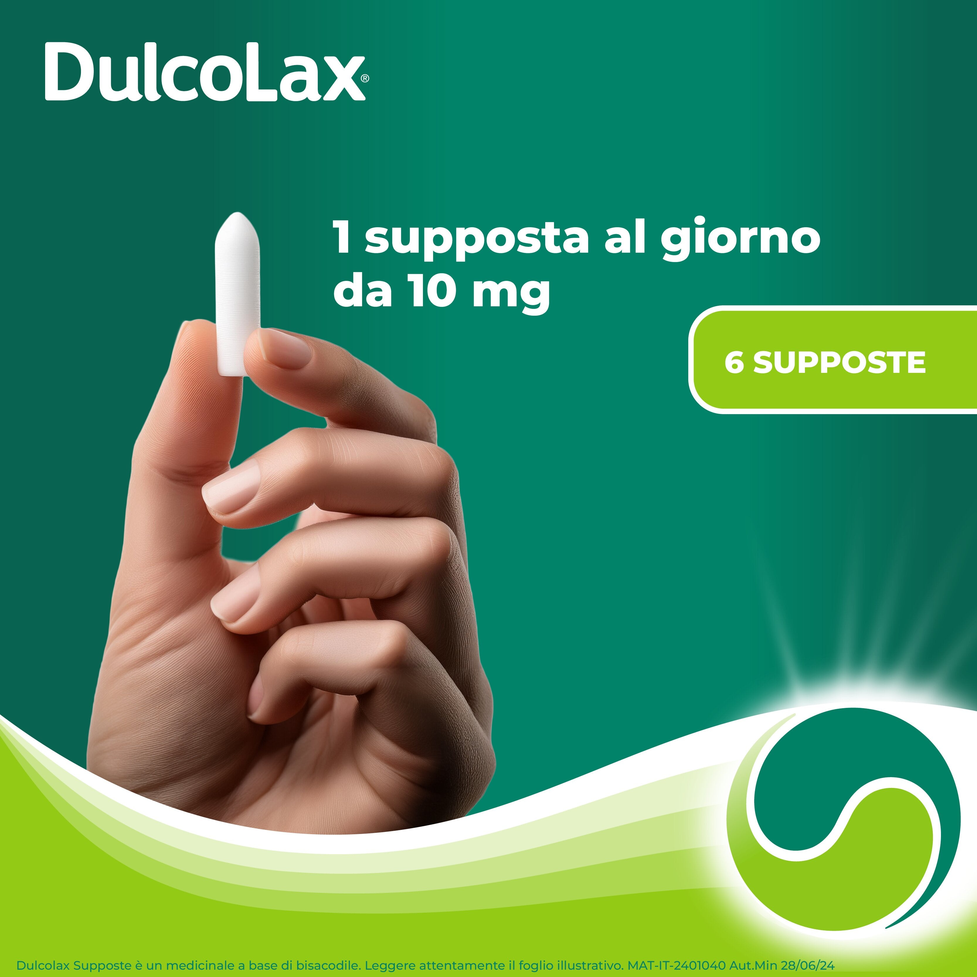 Dulcolax Adulti 10 mg 6 Supposte Lassative