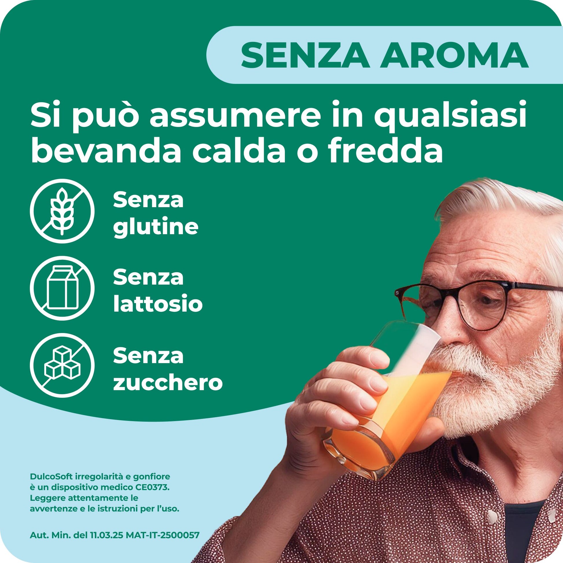 DulcoSoft Irregolarità e Gonfiore Lassativo Macrogol e Simeticone per Stitichezza e Pancia Gonfia 200g