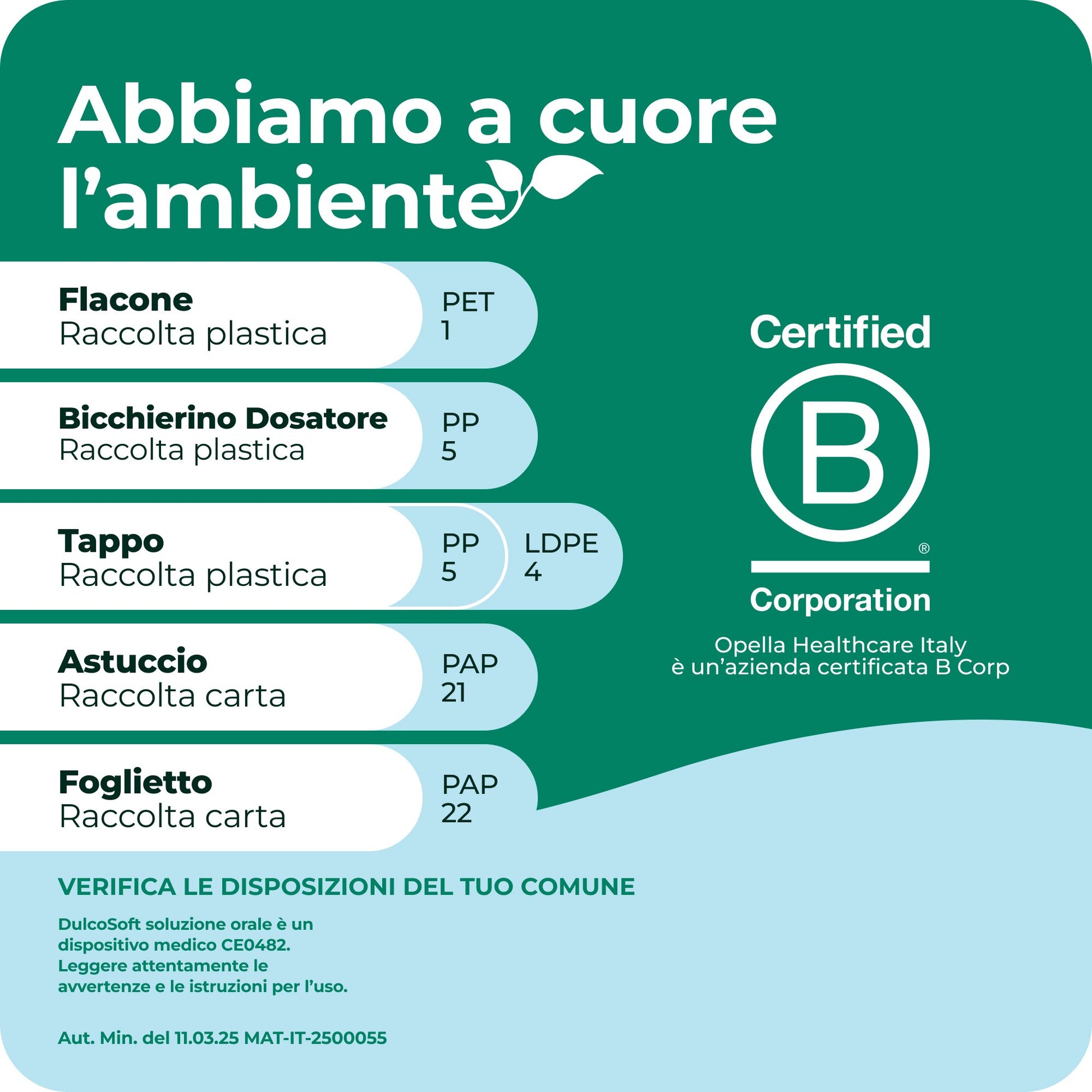 Dulcosoft Soluzione Orale Lassativo Macrogol per Stitichezza Flacone 250 ml