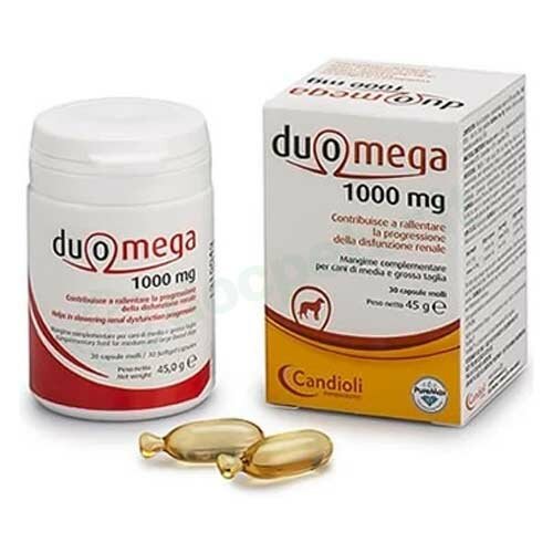 Duomega cani grandi 30 capsule molli 1000 mg