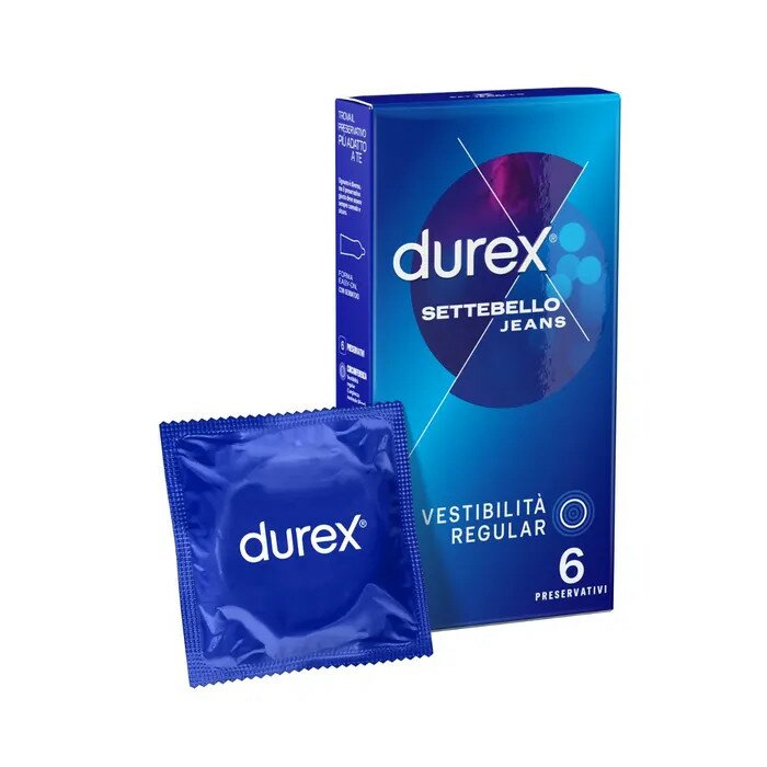 Durex Jeans Preservativi Easy On 6 Pezzi