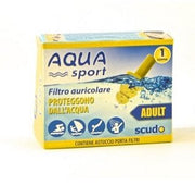 Earplug scudo aquasport ad 2 pezzi