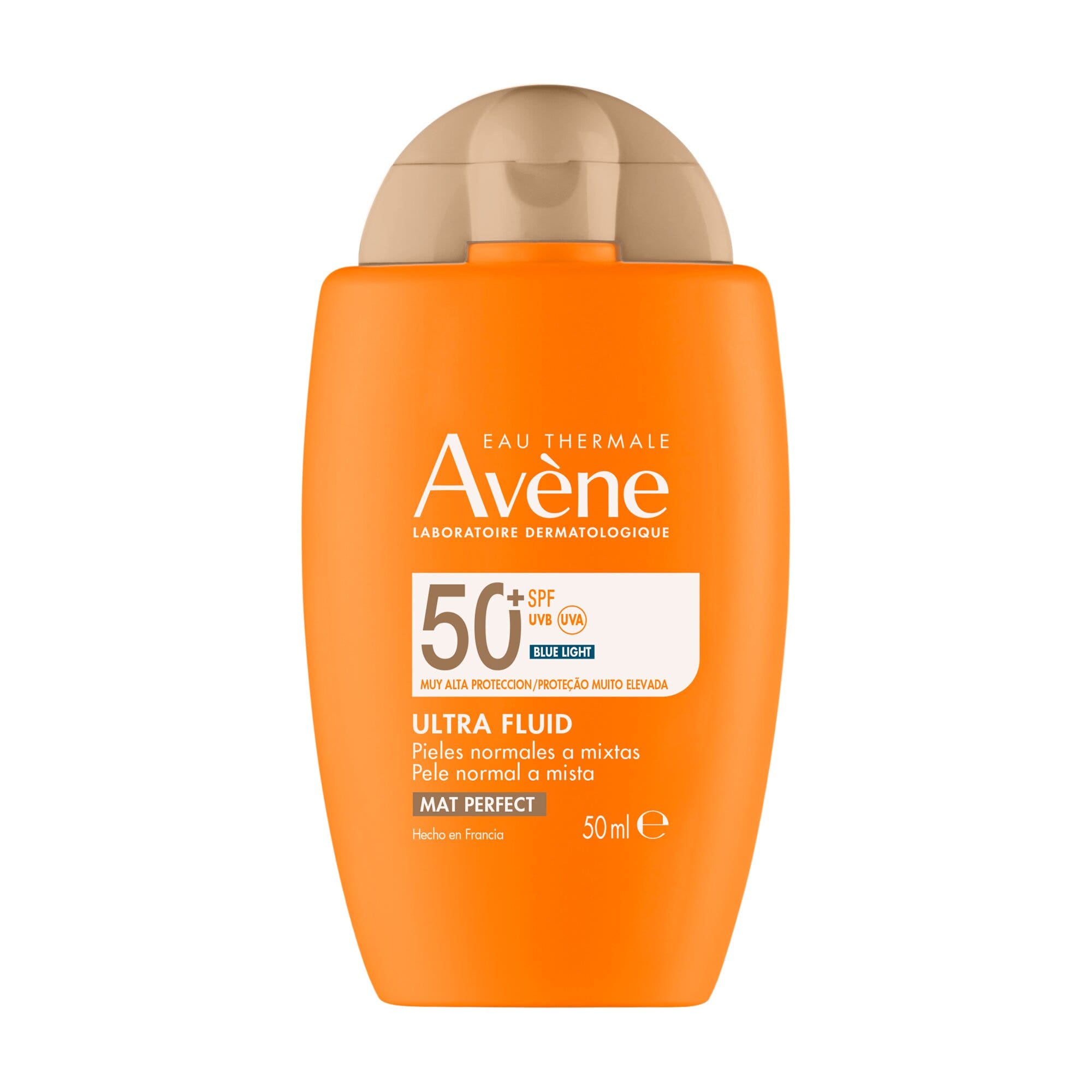 Eau thermale avÃ¨ne ultra-fluid protezione solare colorata 50ml spf50+