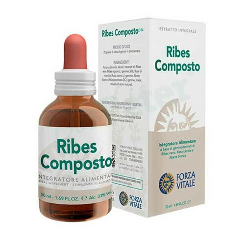 Ecosol ribes composto gocce 50 ml