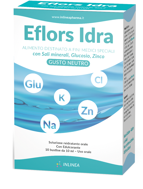 Eflors Idra Integratore di Sali Minerali 10 flaconcini da 10 ml