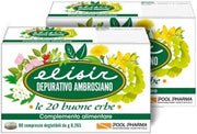 Elisir depurativo ambrosi 20 compresse lassative