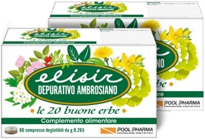 Elisir depurativo ambrosi 80 compresse