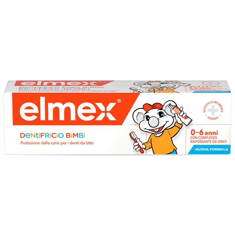 Elmex Dentifricio Bimbi Protezione Carie 0- 6 anni 50 ml