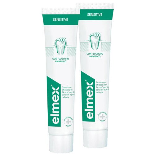 Elmex Dentifricio Sensitive Denti Sensibili 2x75 ml