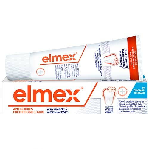 Elmex dentifricio senza mentolo 75 ml