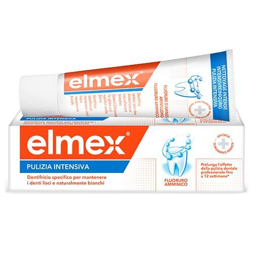Elmex pulizia intensiva dentifricio sbiancante 50 ml