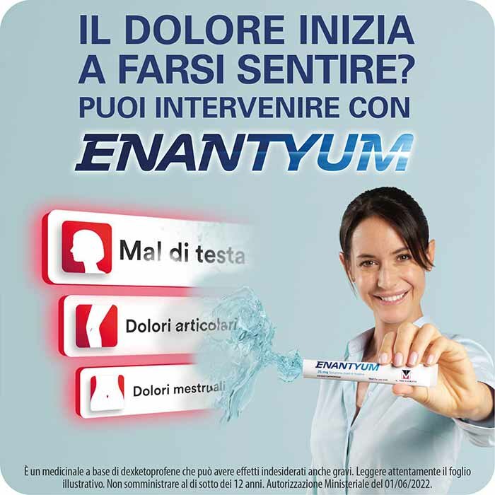 Enantyum 10 Bustine Soluzione Orale Liquida
