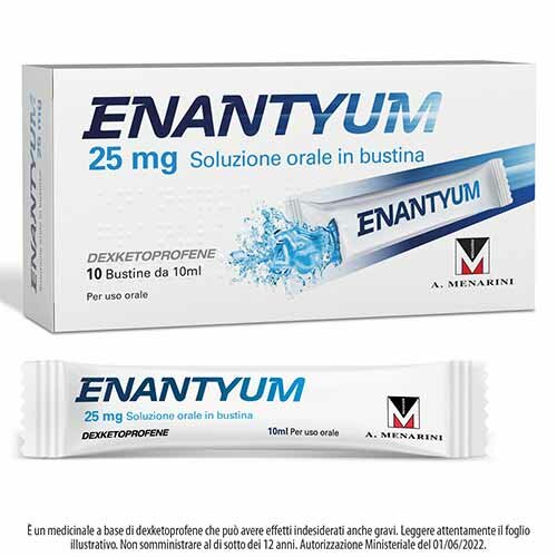 Enantyum 10 Bustine Soluzione Orale Liquida