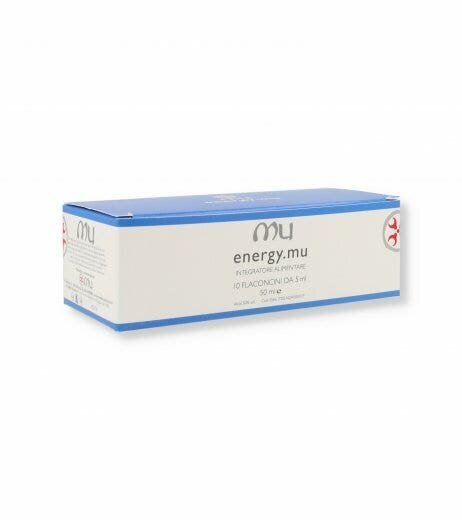 Energy mu 10 flaconcini 5 ml