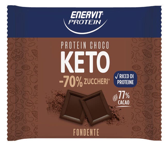 Enervit protein cioccolato keto fondente tavoletta 35 g