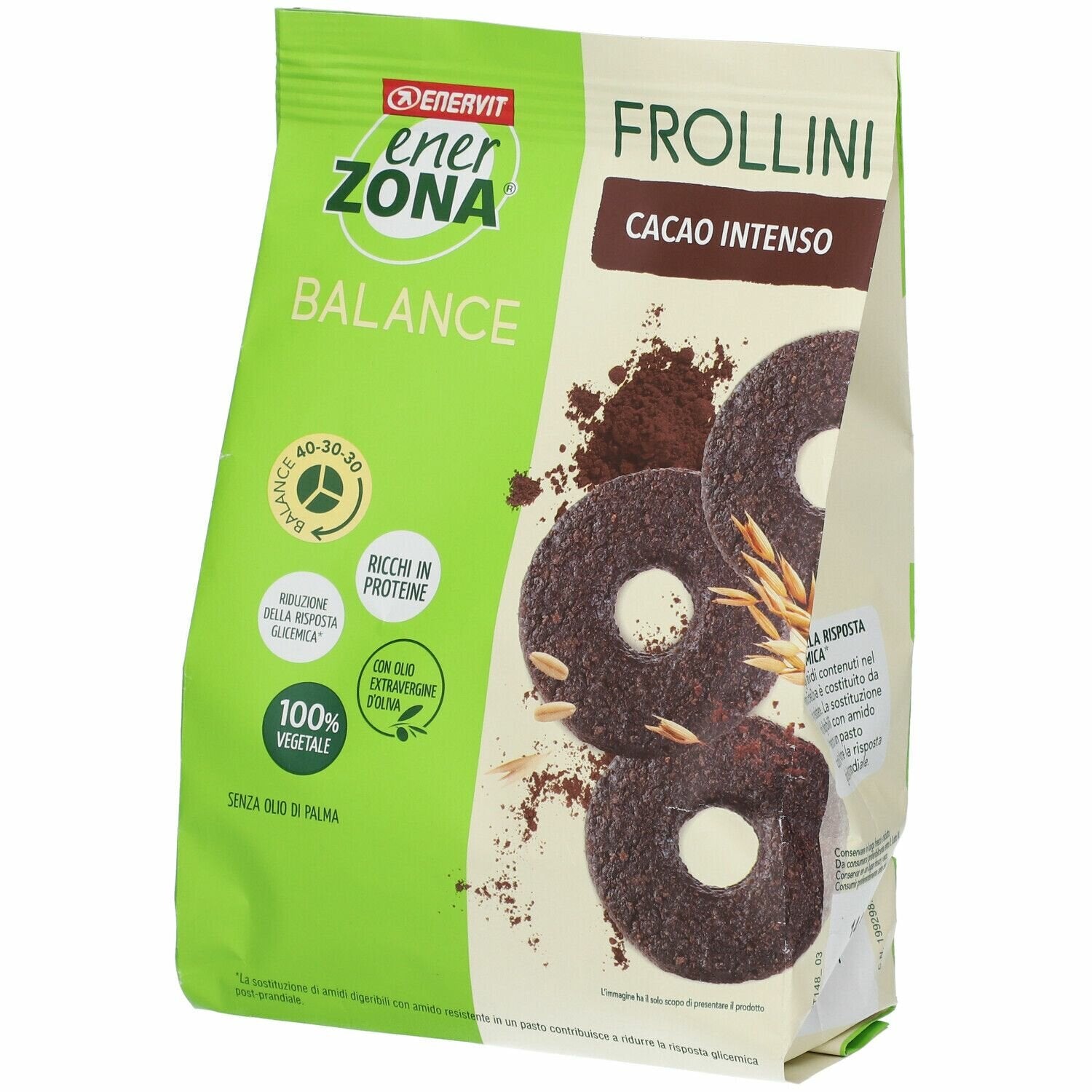 Enerzona frollini gusto fondente intenso 250 g