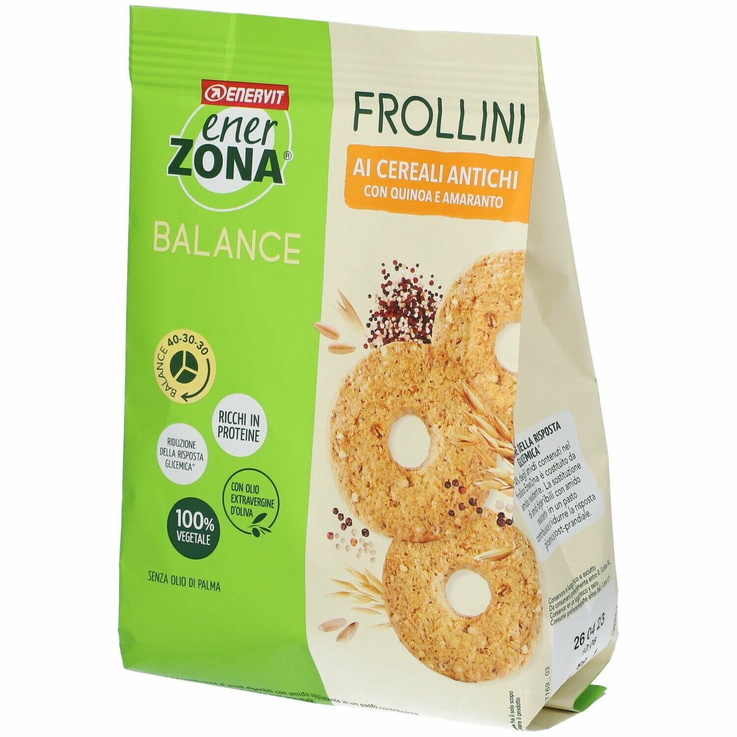 Enerzona frollini veg cereali antichi 250 g