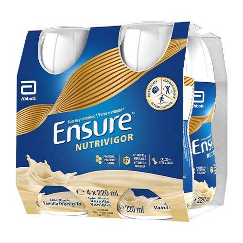 Ensure Nutrivigor Proteico Pronto da Bere Vaniglia 4 x 220 ml