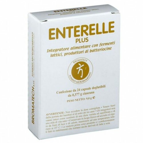 Enterelle Plus Integratore con Fermenti Lattici 24 Capsule