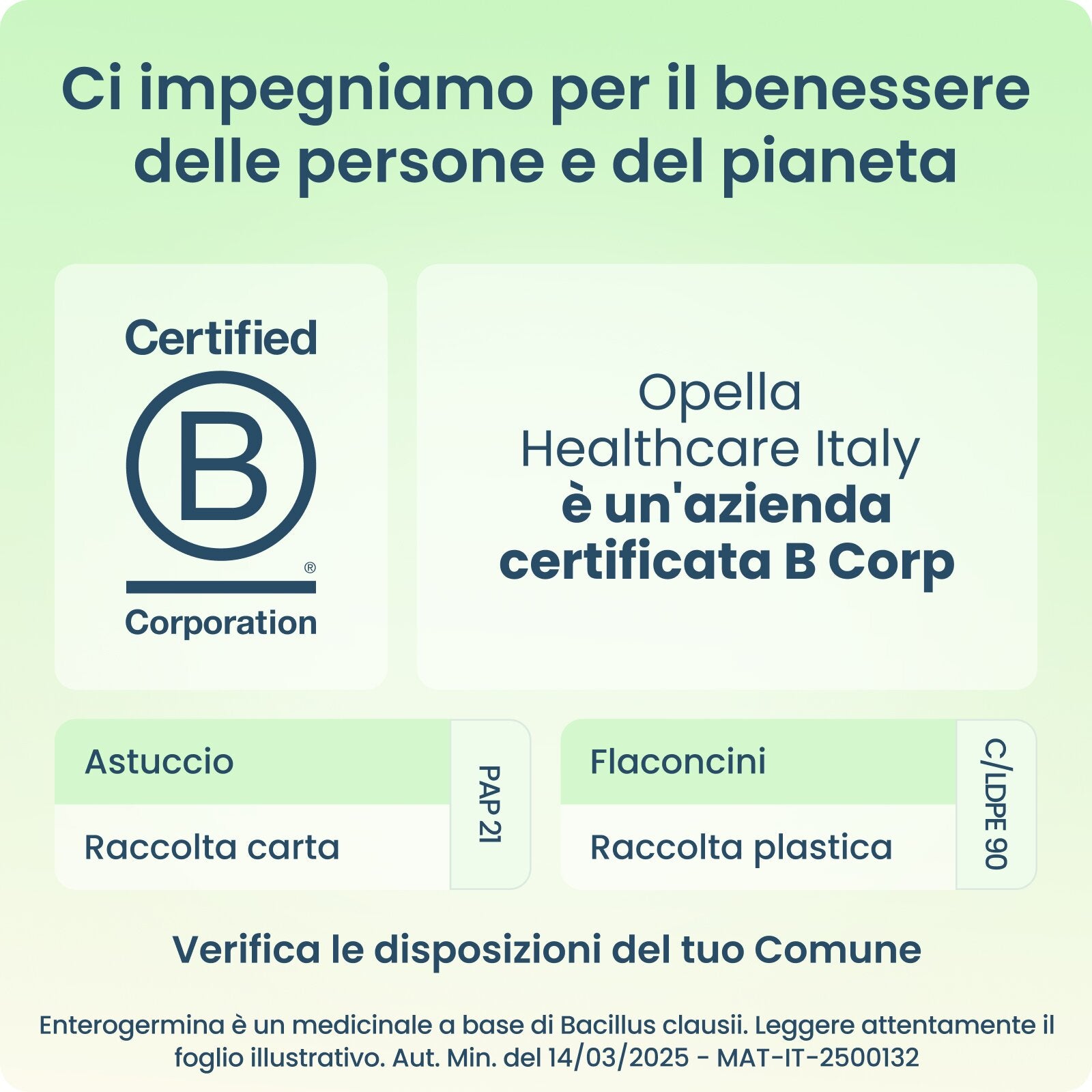  Enterogermina 4 Miliardi 5 ml Sospensione Orale 10 Flaconcini