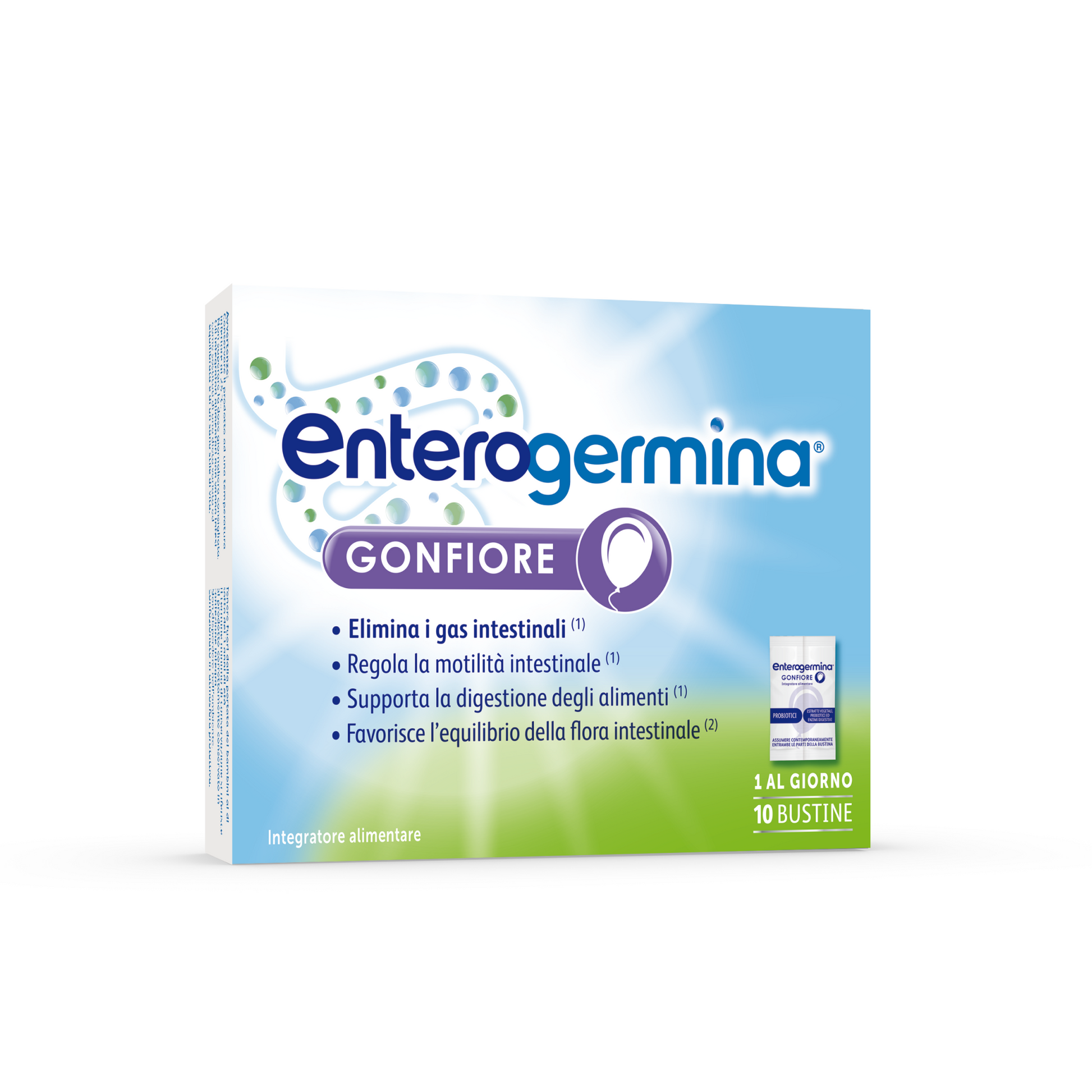 Enterogermina Gonfiore Addominale Tripla Azione 10 Bustine