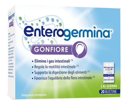 Enterogermina Gonfiore Addominale Tripla Azione 20 Bustine