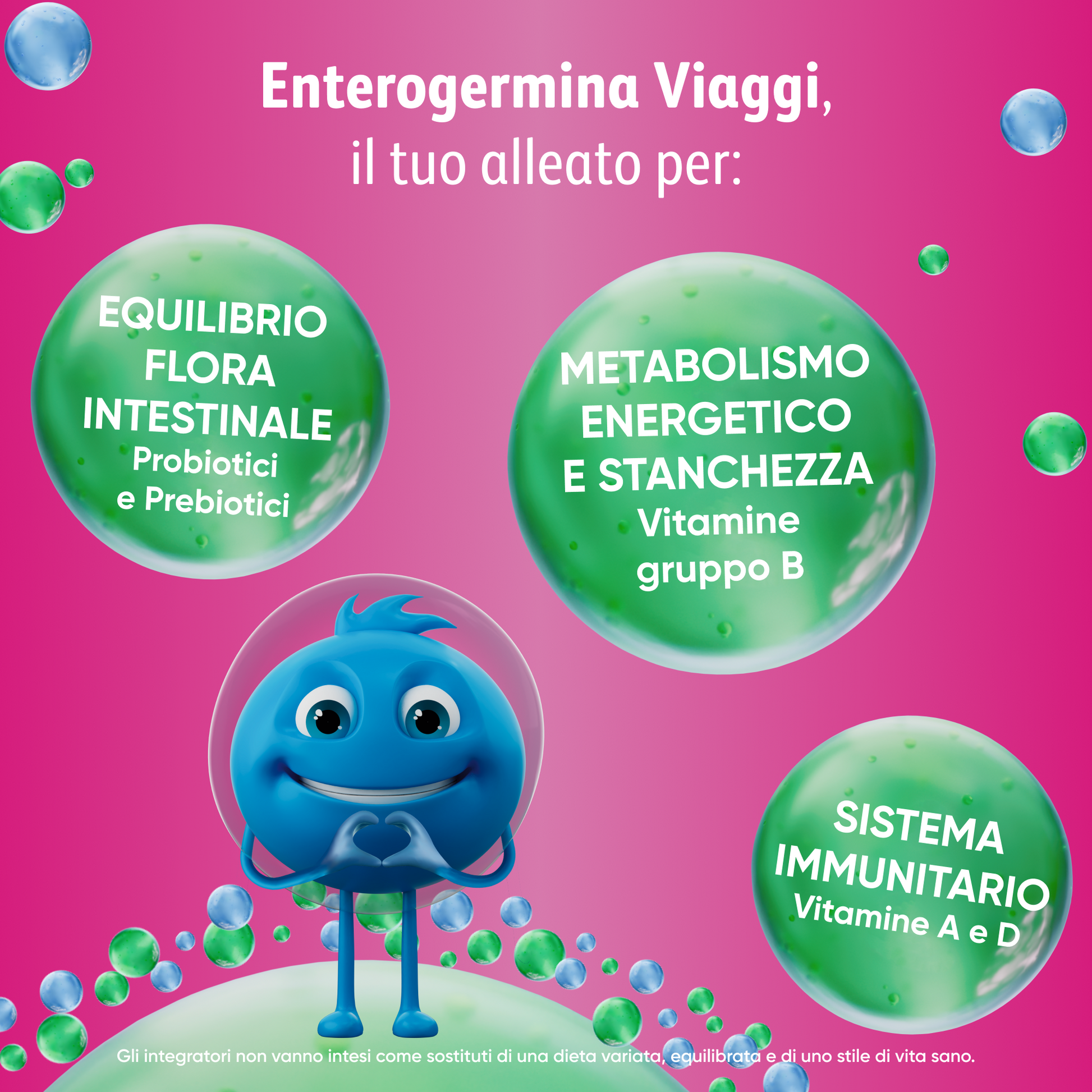 Enterogermina Viaggi Contro Diarrea del Viaggiatore 12 Bustine