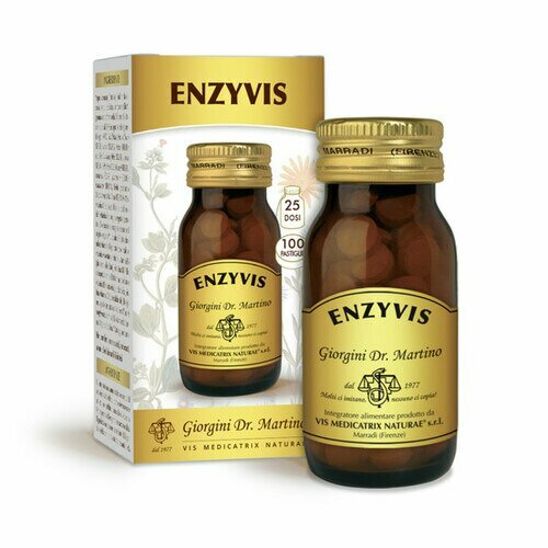 Enzyvis Regolatore Digestivo Gastrointestinale 100 Pastiglie