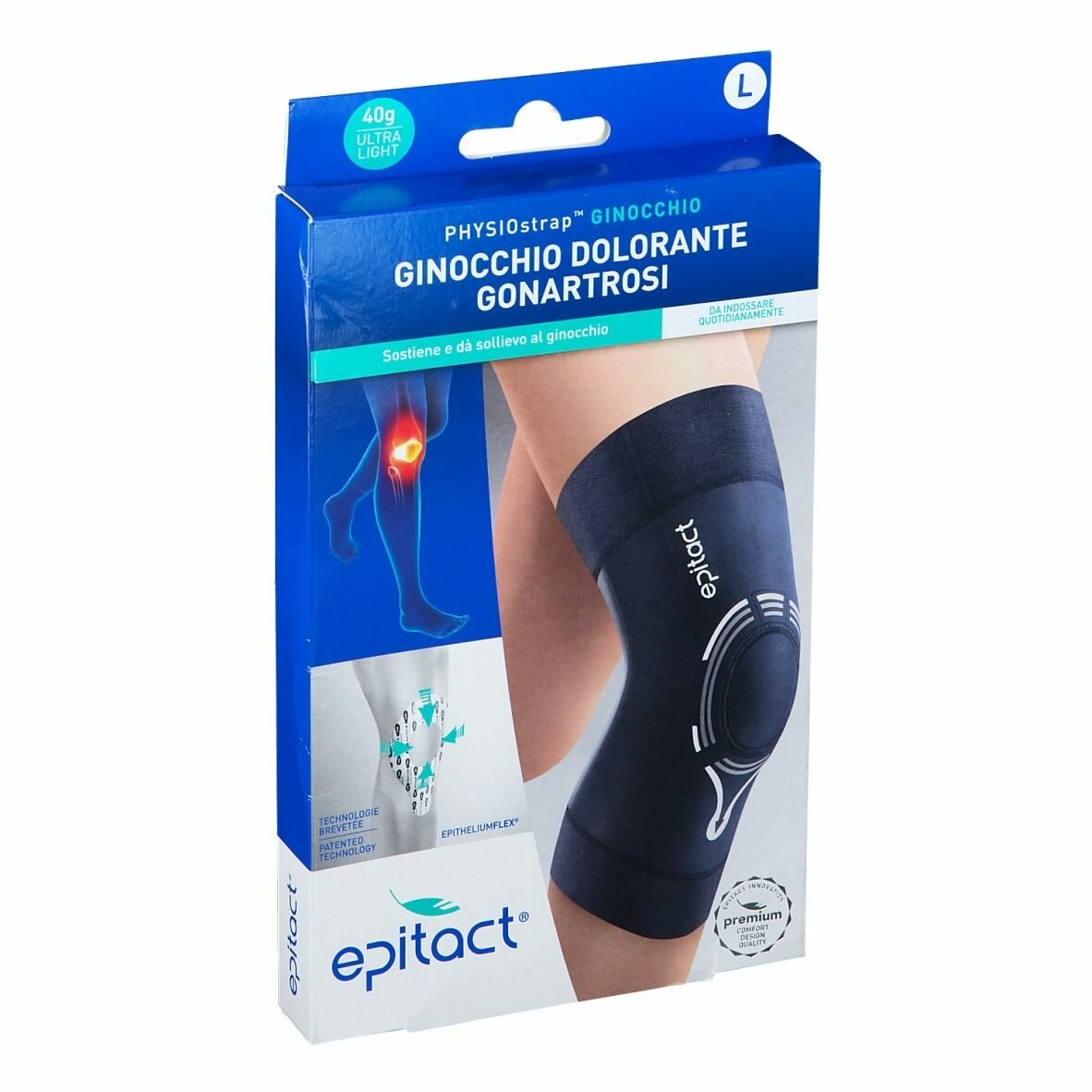Epitact physiostrap gonartosi taglia l