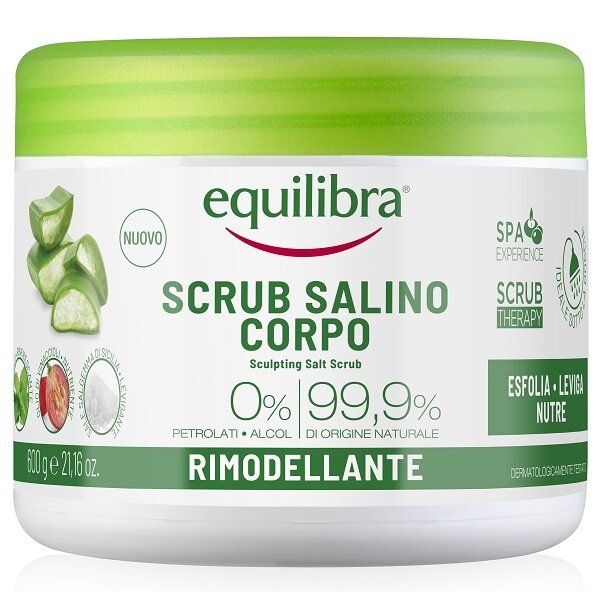 Equilibra aloe scrub salino rimodellante 600 g