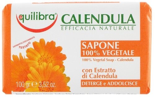 Equilibra calendula sapone 100% vegetale 100 g