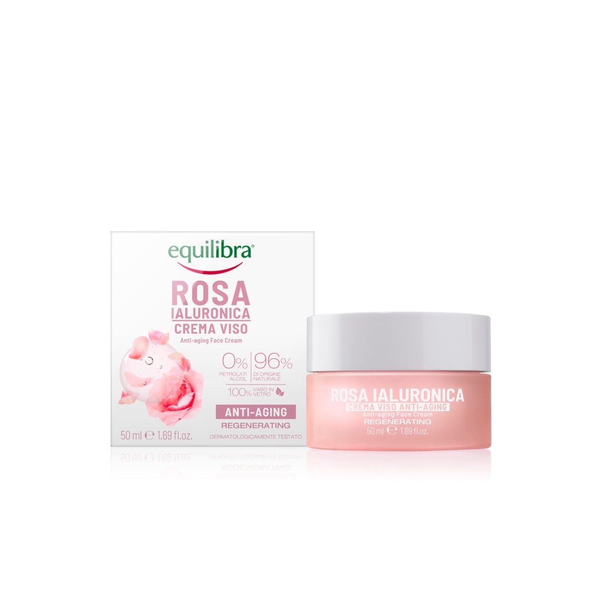 Equilibra rosa ialuronica crema viso anti-aging 50 ml
