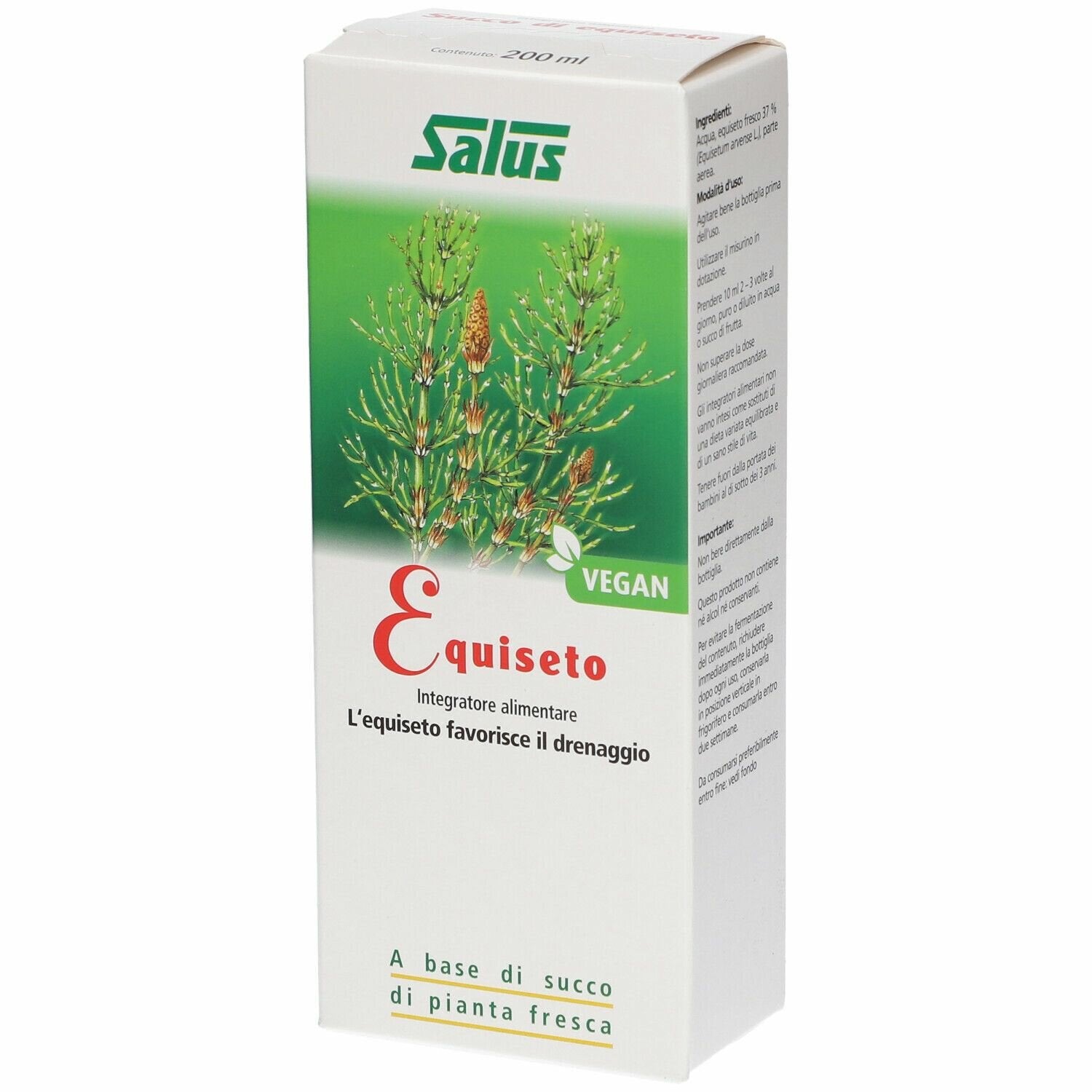 Equiseto succo 200 ml bio